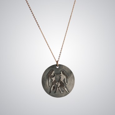 İkizler Burç Kolye